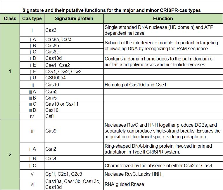 The CRISPR-Cas System